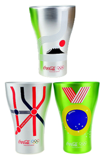 2016 올림픽 게임 코카콜라 컵, 일본버젼 코카콜라, 코카콜라 알루미늄 컵