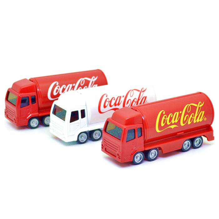3 개의 옵션 실린더 카트 코카콜라 수송기 트럭 컨테이너 트럭 모델 새로운 정품 대외 무역