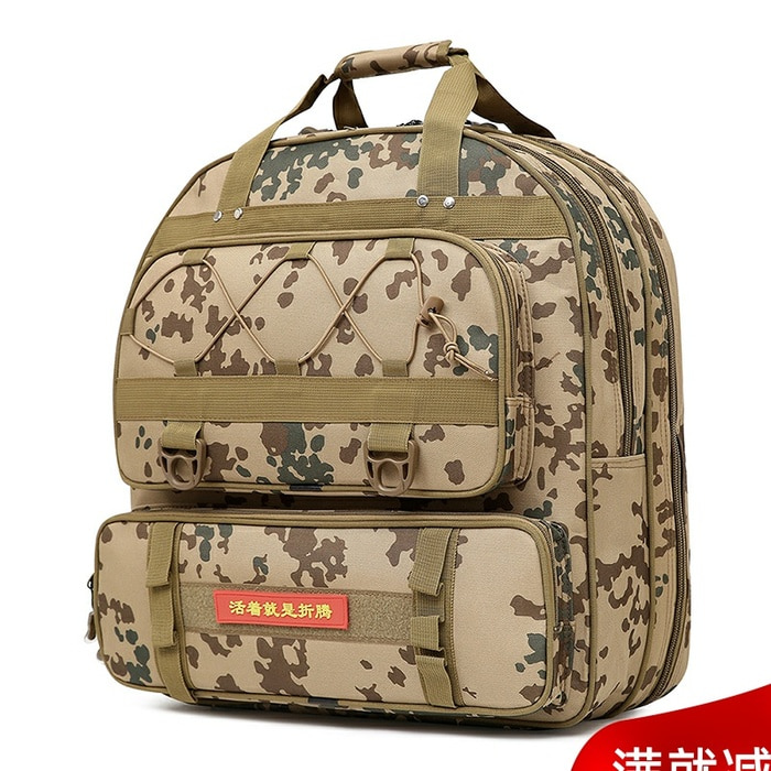 Yuzhijun 물고기 보호 낚시 의자 가방 미끼 가방 낚시 태클 가방 위장 어깨 낚시 가방 방수 다기능 낚시 가방