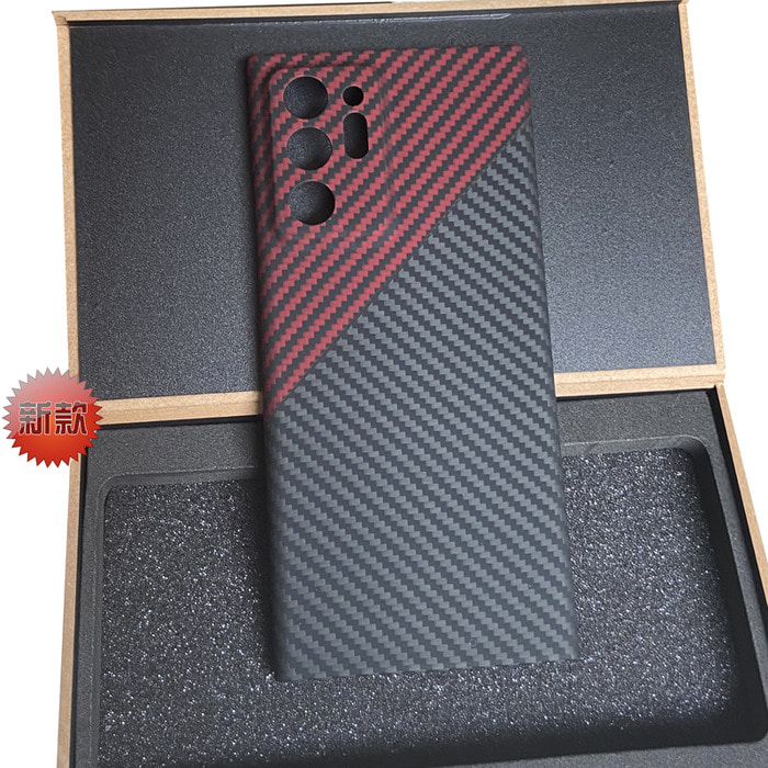 Samsung Note20Ultra / Note20 Kevlar 탄소 섬유 전화 케이스 N10 경량 낙하 방지 보호 케이스 N9