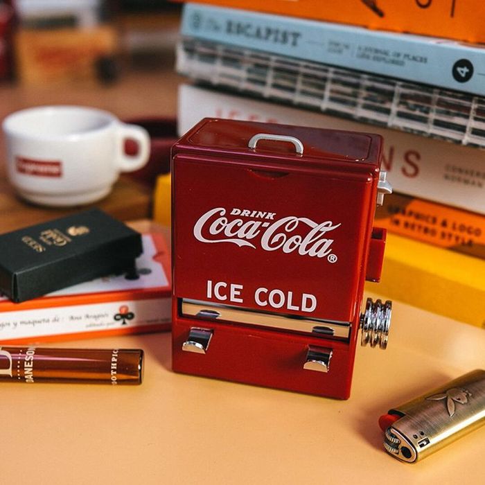 코카콜라 빈티지 미국식 이쑤시개 자판기 스타일 이쑤시개통 홈패션