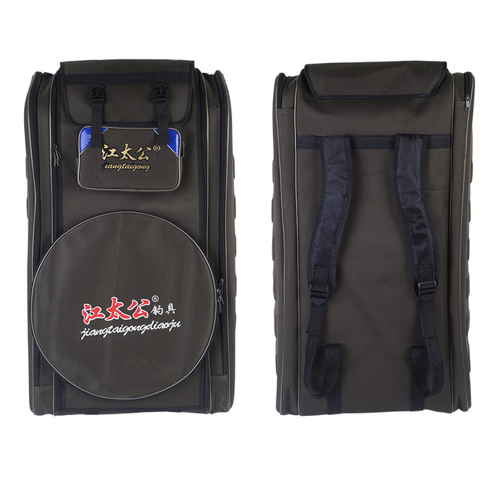 장 Taigong 다기능 낚시 의자 가방 낚시 장비 가방 어깨 특가 배낭 낚시 가방 낚싯대 물고기 가드 Luya 지갑