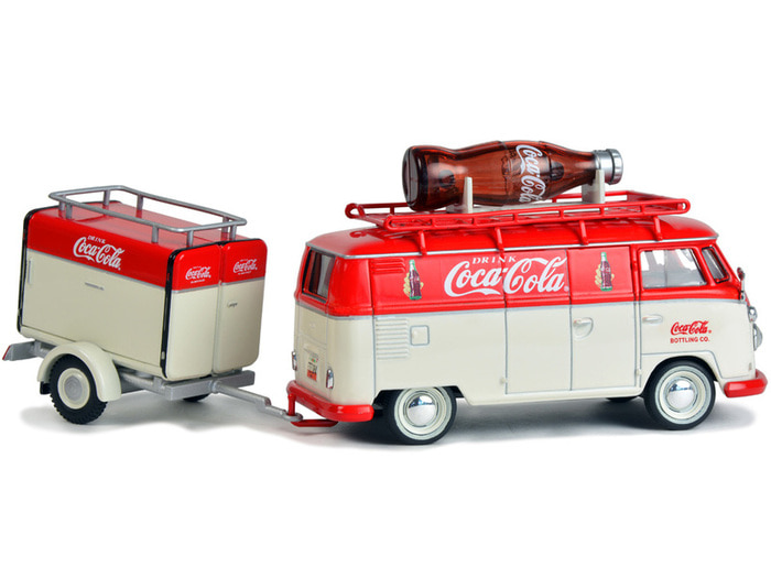 미국 오리지널 코카콜라 공식 각종 배달 트럭 모형 복고풍 트럭 모형 골동품 수집 보물